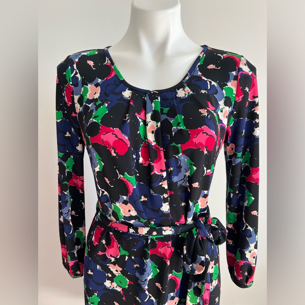 Talbots Floral Print Dress S - Picture 2 of 8